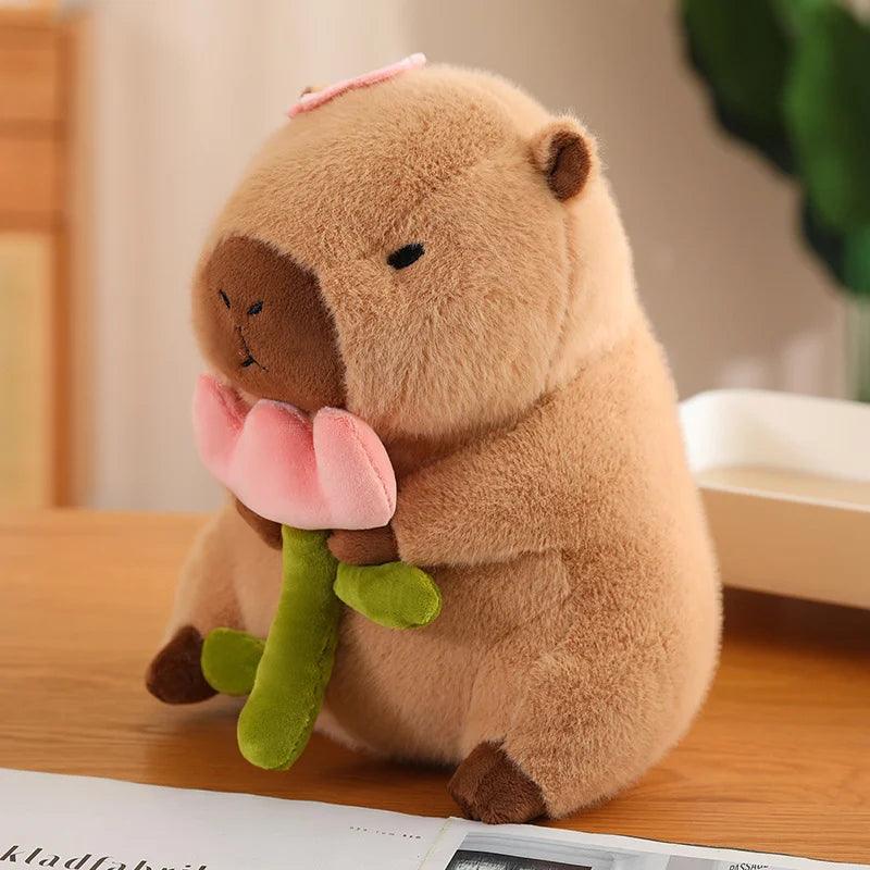 Amusing Capybara Plushies With Accessories - MoeMoeKyun