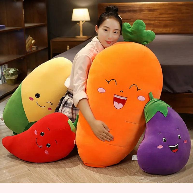 Bright Playful Vegetable Plush Toys - MoeMoeKyun