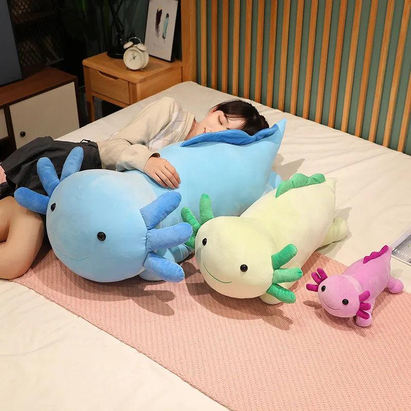 Cheerful Cuddly Axolotl Plushies - MoeMoeKyun