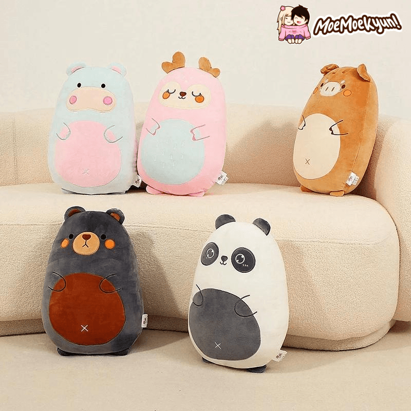Chubby Plush Animal Collection | New - MoeMoeKyun
