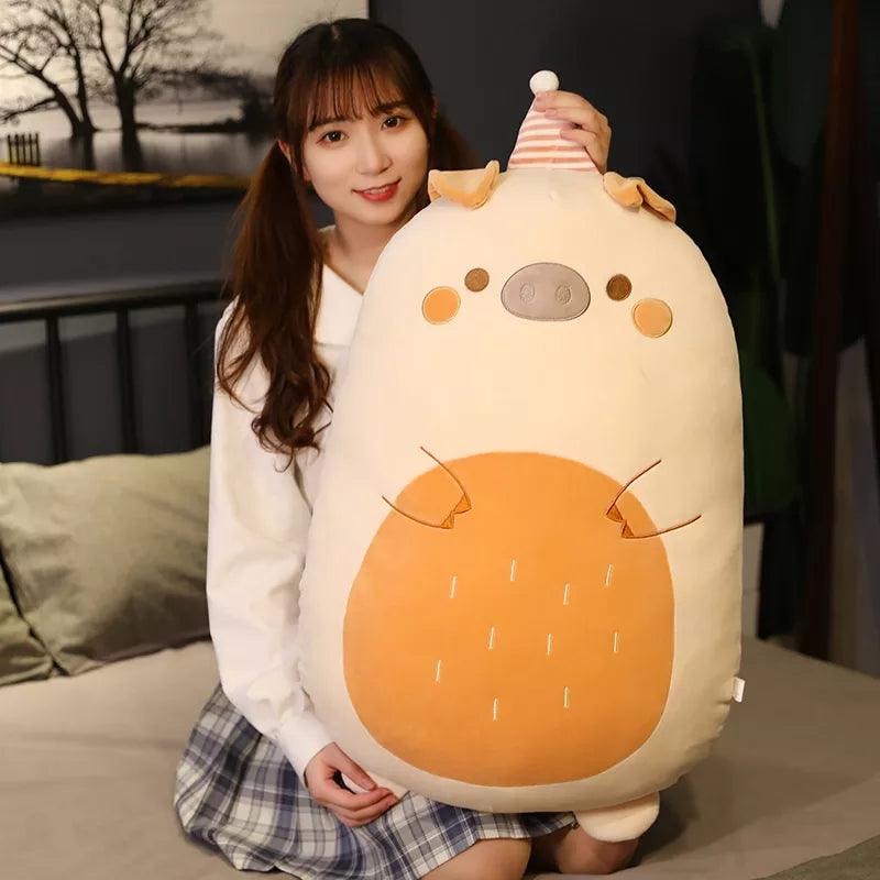 Chubby Plush Animal Collection | New - MoeMoeKyun