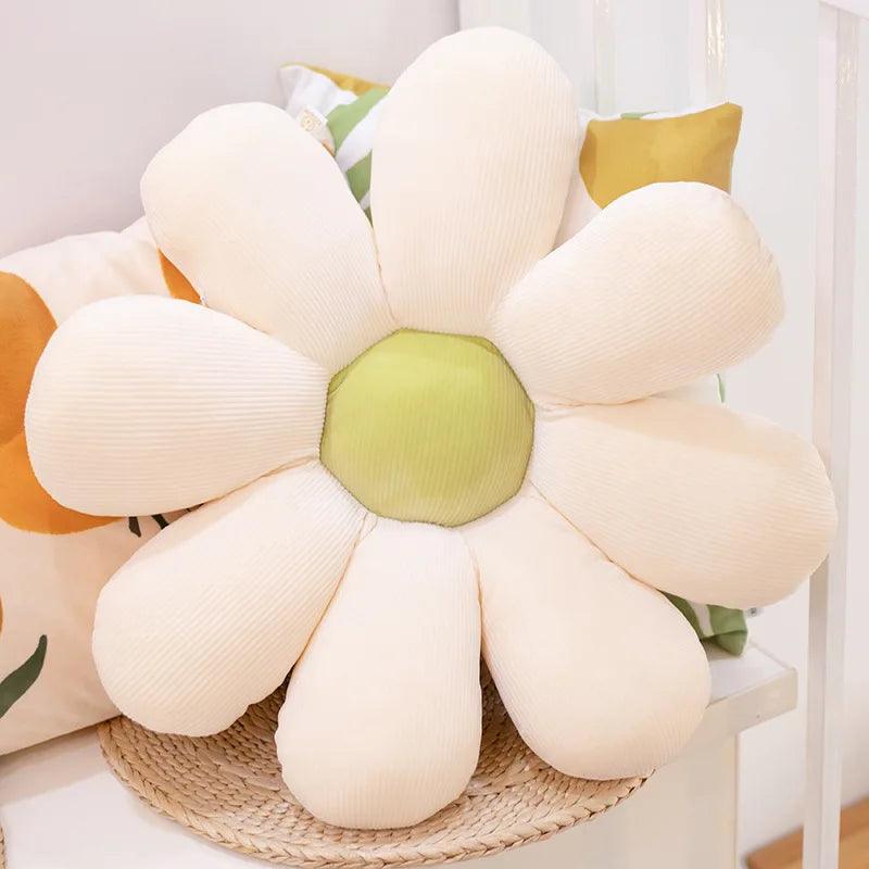 Cushy Daisy Plush Pillows - MoeMoeKyun