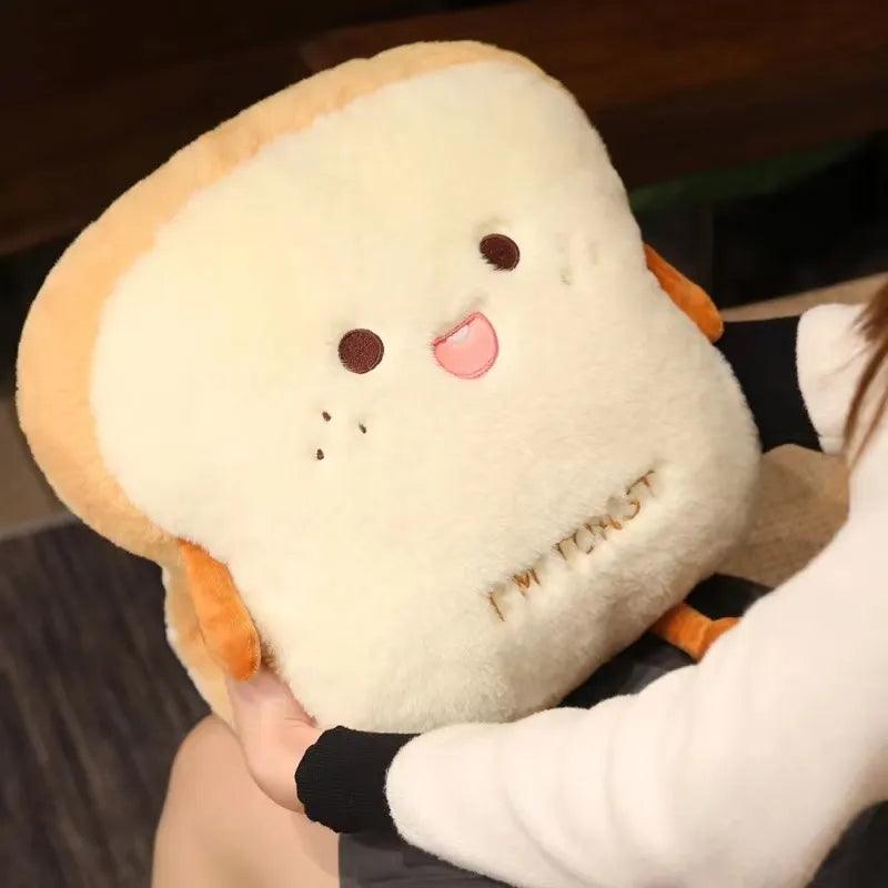 Emotional Toast Bread Plush Hand Warmer - MoeMoeKyun