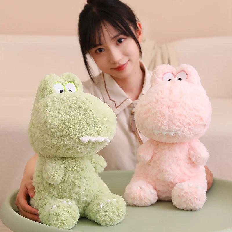 Fluffy Dinosaur Plushies In Pastel Colors | New - MoeMoeKyun
