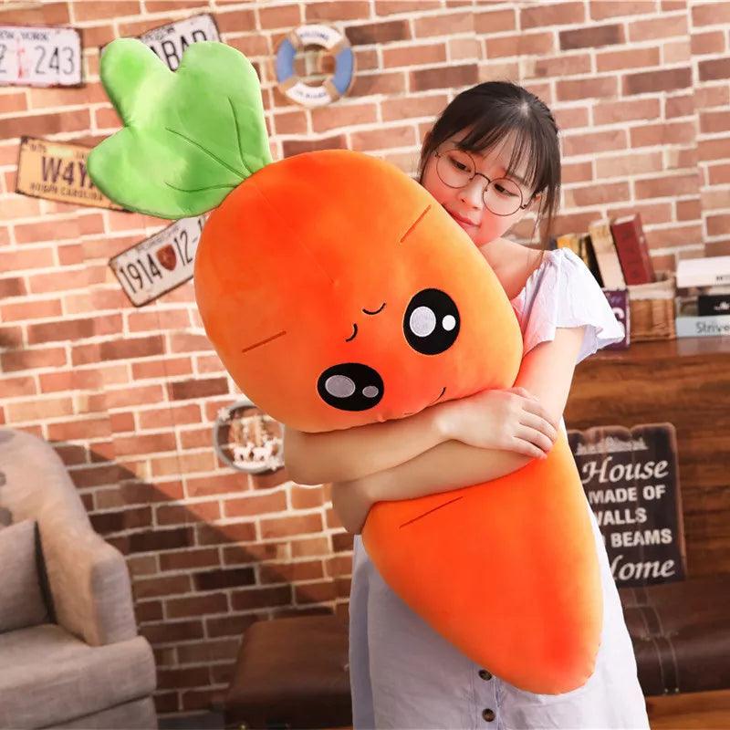 Funny Carrot Plush Toy | New - MoeMoeKyun