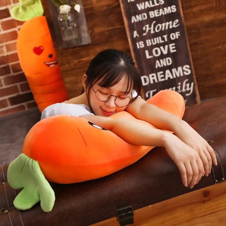 Funny Carrot Plush Toy | New - MoeMoeKyun