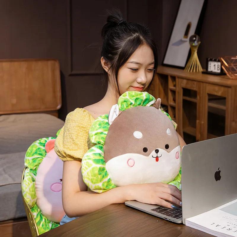 Funny Veggie Animals Pillow Plushies - MoeMoeKyun