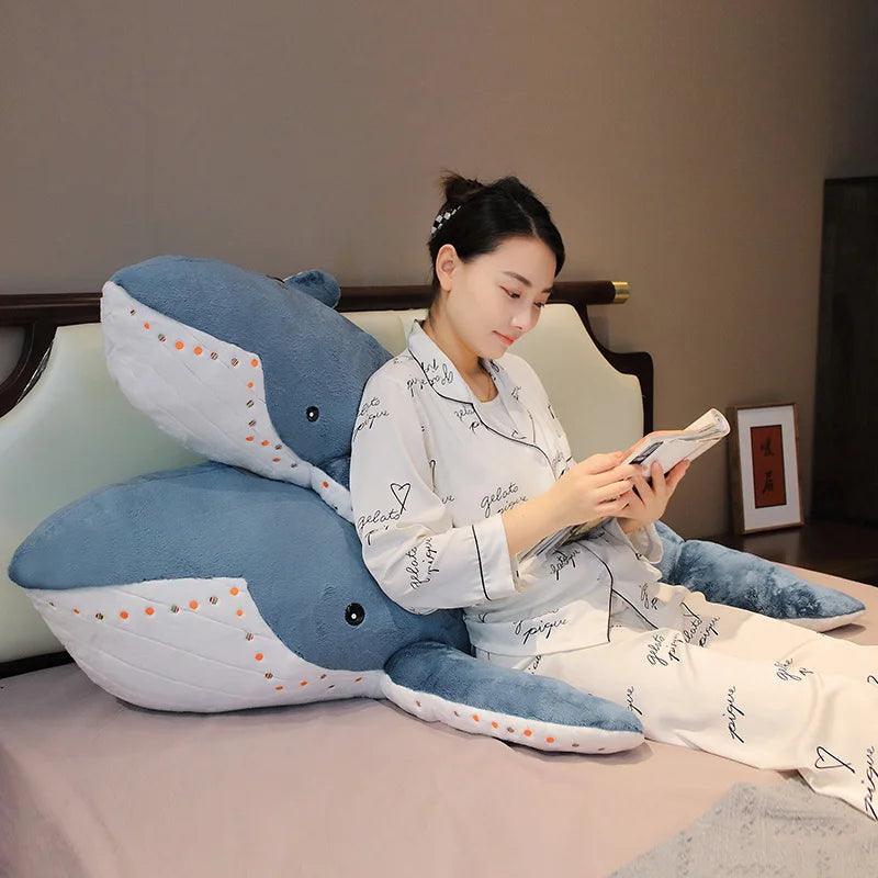 Giant Whale/Shark Plush Toys - MoeMoeKyun