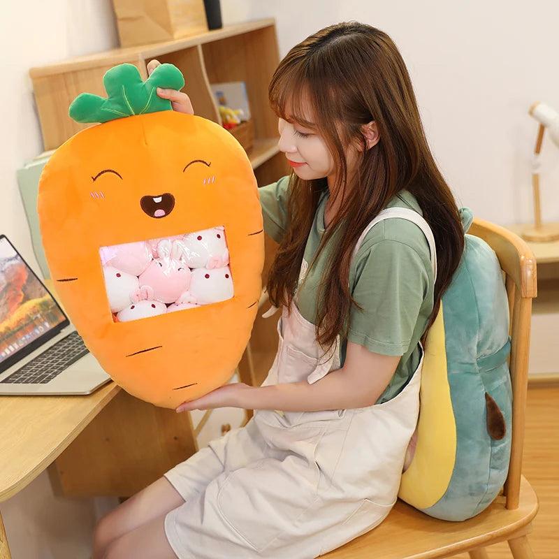 Happy Fruit Bag Plushies - MoeMoeKyun