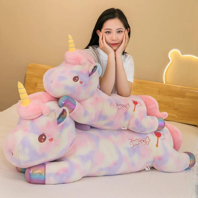 Hypnotic Rainbow Unicorn Plushies - MoeMoeKyun
