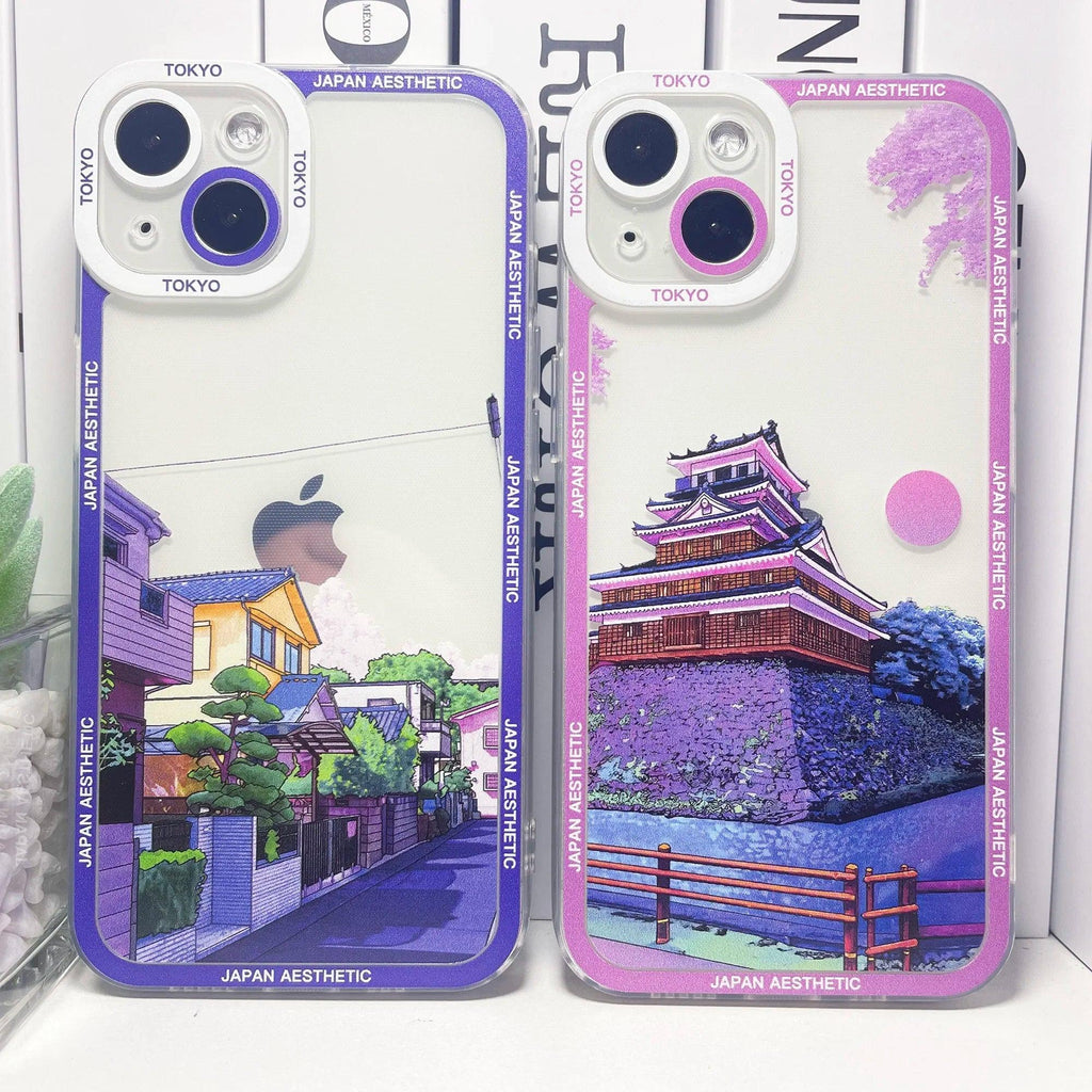 Japanese Castles iPhone Case - MoeMoeKyun