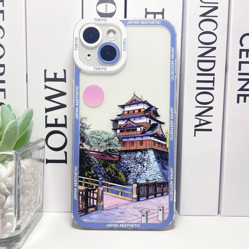 Japanese Castles iPhone Case - MoeMoeKyun