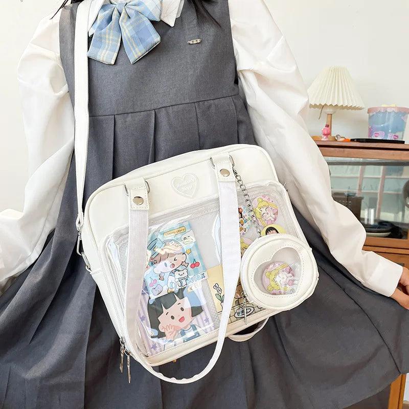 Japanese Style Ita Bag with Ita Trinket - MoeMoeKyun