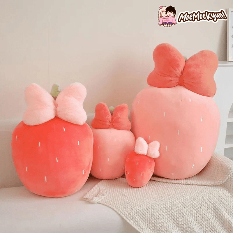 Juicy Strawberry Plush Toys - MoeMoeKyun