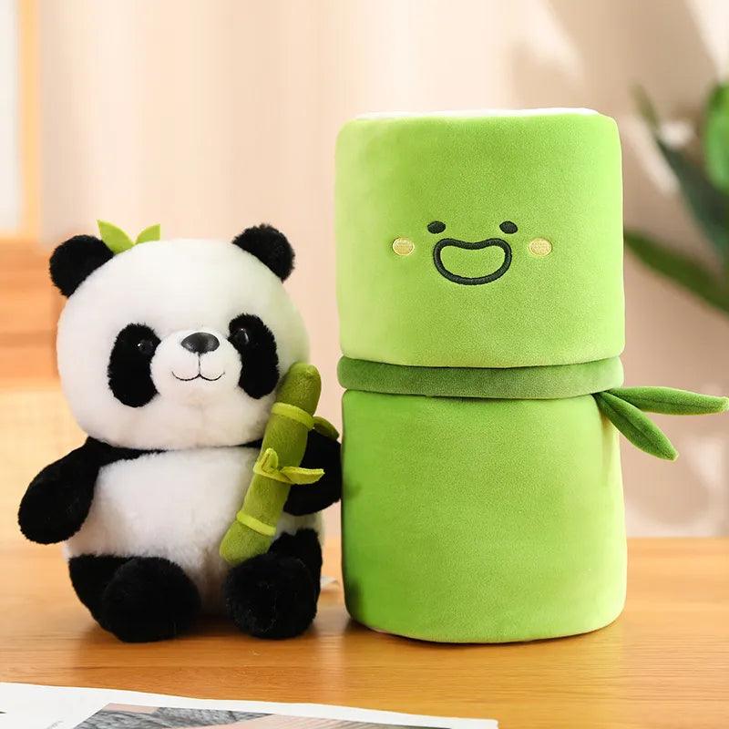 Kawaii Bamboo Tube Panda Set | NEW - MoeMoeKyun