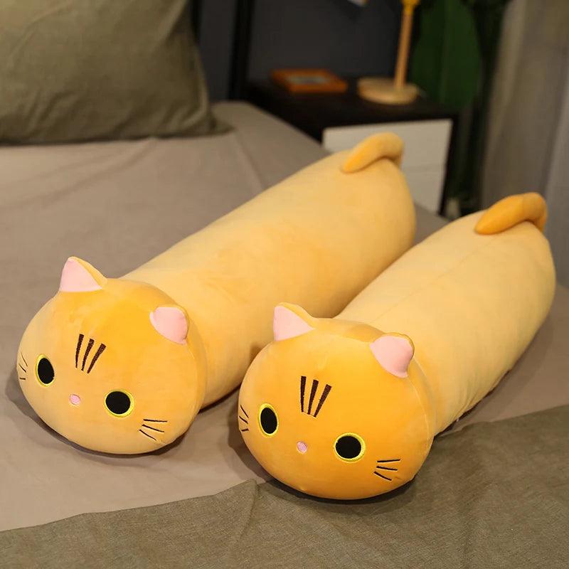 Kawaii Cats Long Pillow Plushies - MoeMoeKyun