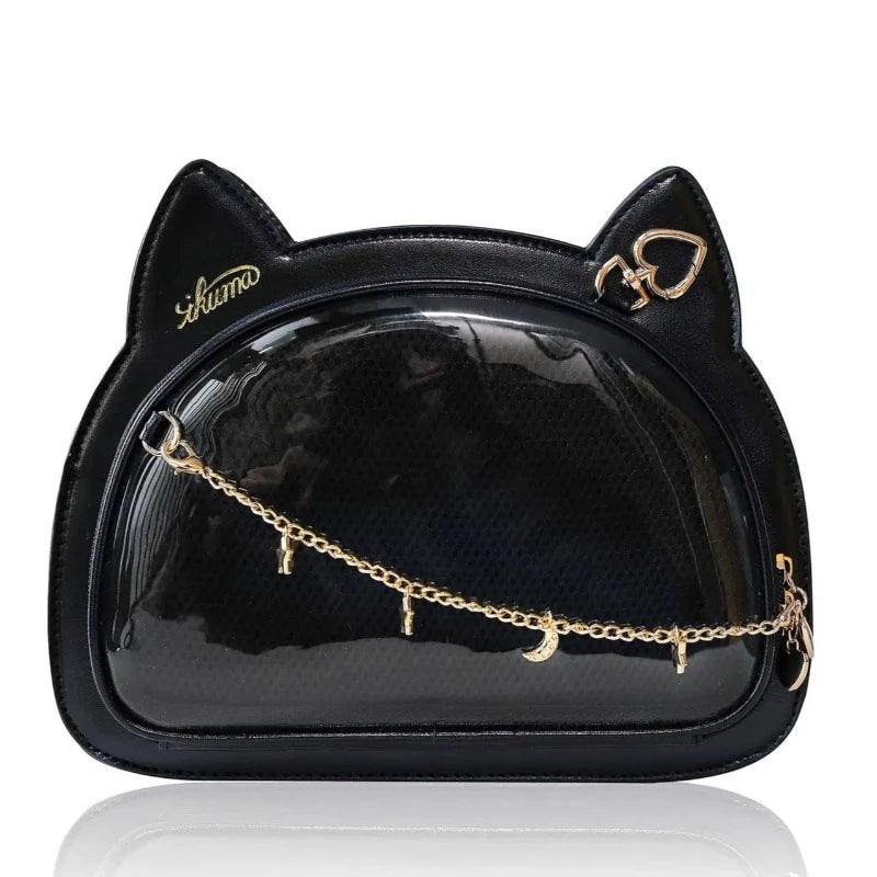 Kitty Ita Handbag with Double Ears - MoeMoeKyun