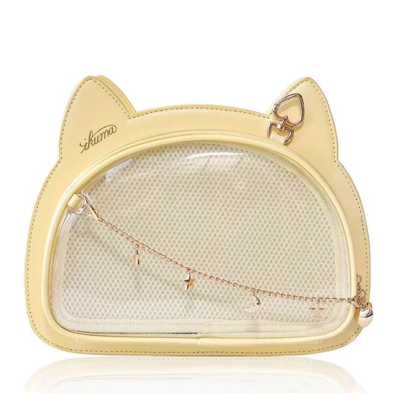 Kitty Ita Handbag with Double Ears - MoeMoeKyun