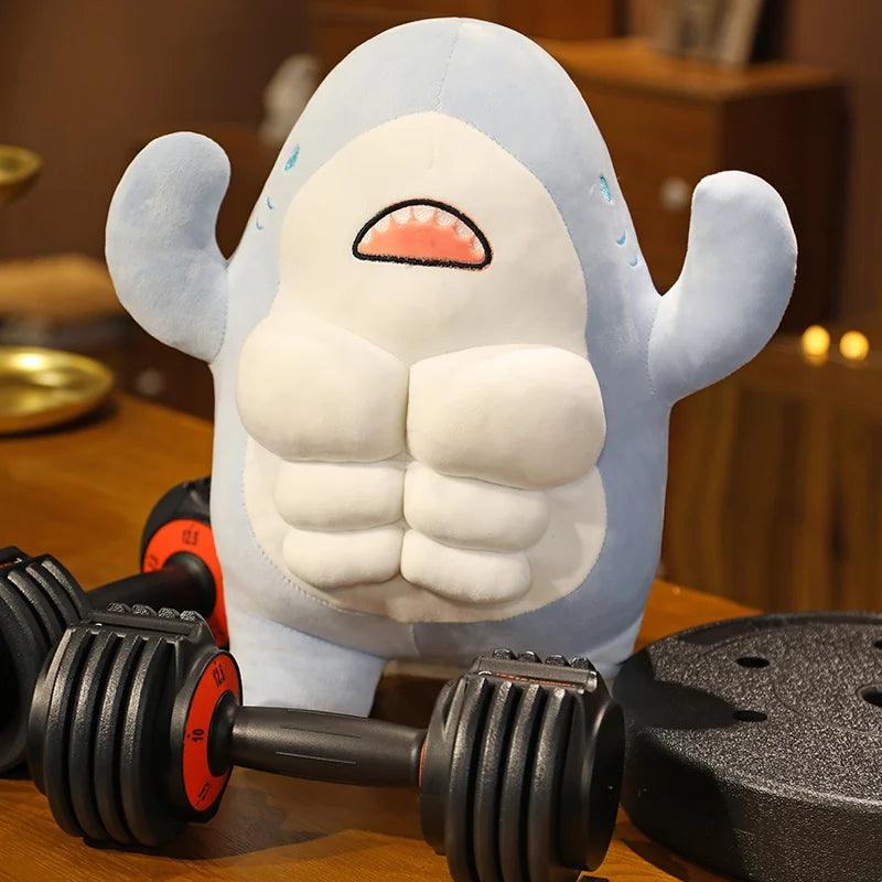 Muscle Shark Plush Toys - MoeMoeKyun