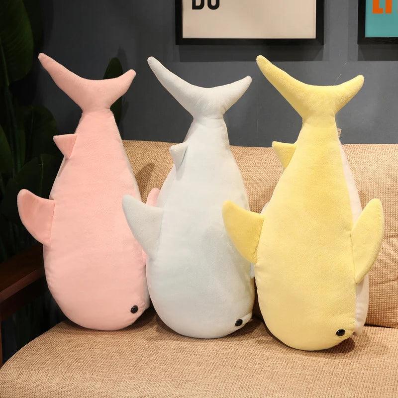 Pastel Colors Whale Plushies - MoeMoeKyun