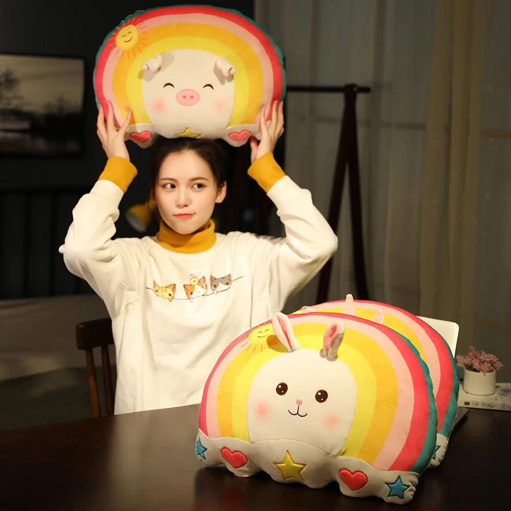 Rainbow Animal Pillows - MoeMoeKyun