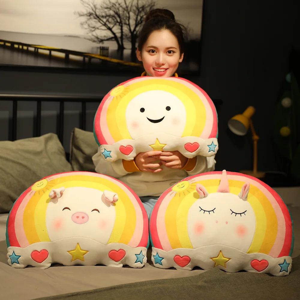Rainbow Animal Pillows - MoeMoeKyun