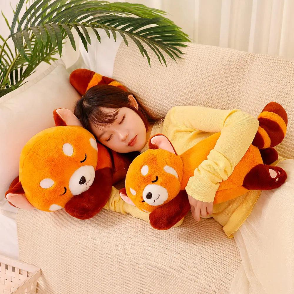 Slepping Red Panda Plush Toys - MoeMoeKyun