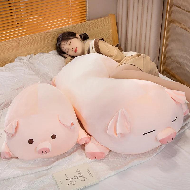 Squishy Pink Pig Plushies - MoeMoeKyun