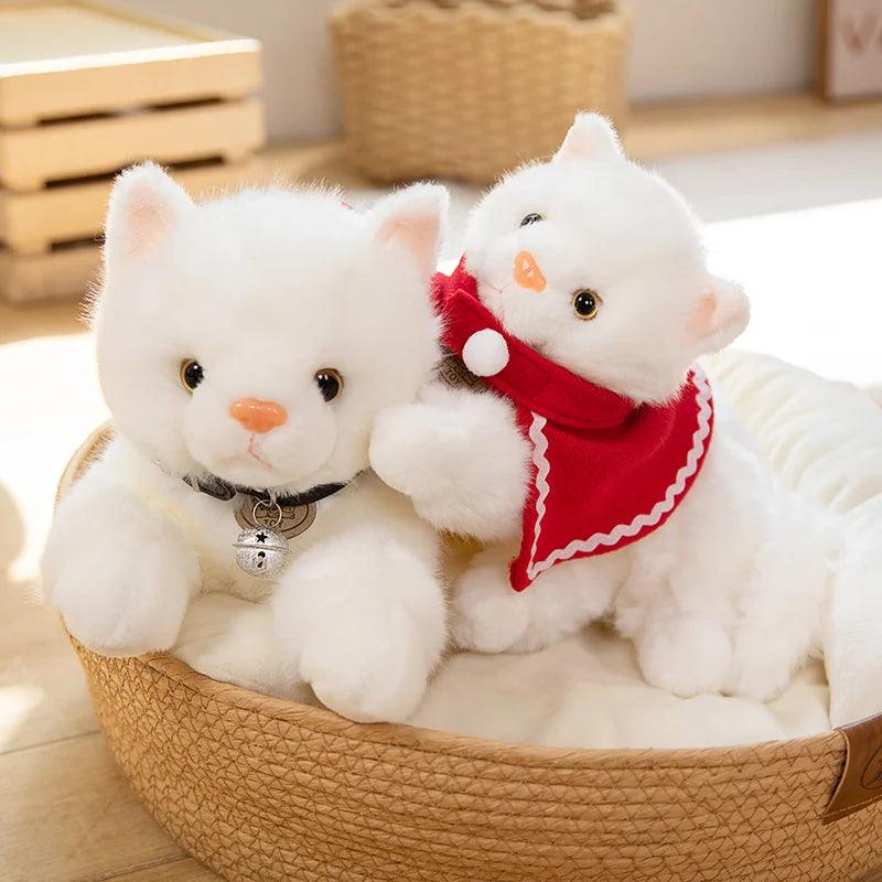 White Kitten Plushies - MoeMoeKyun
