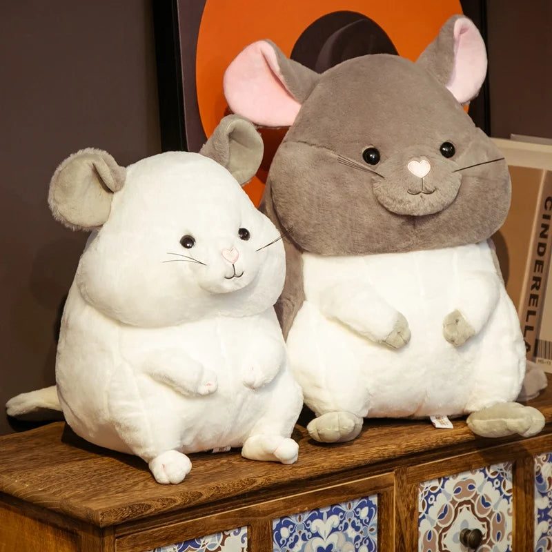 Chubbies Mouse Chubby Chinchilla Mouse Plushie – MoeMoeKyun