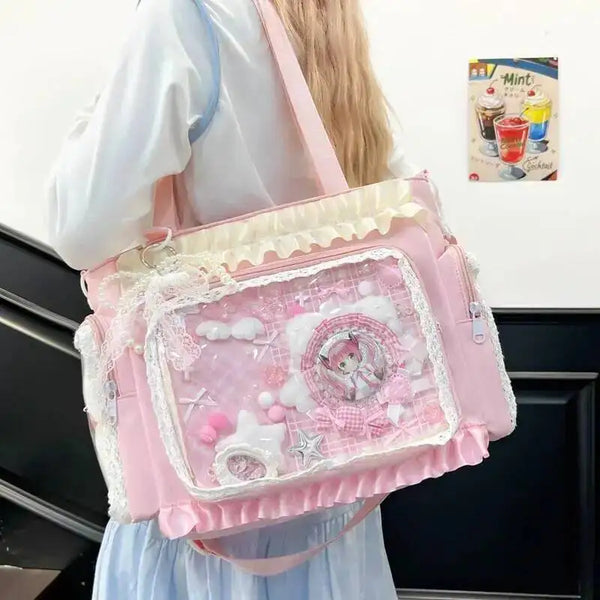 Sweetheart Ruffle Ita Crossbody – MoeMoeKyun