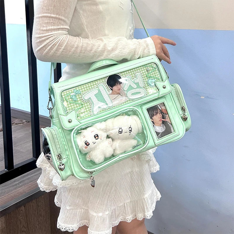 Multi-Window Harajuku Ita Crossbody – MoeMoeKyun