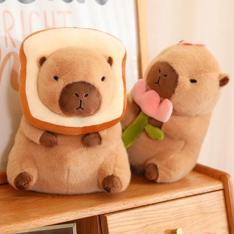 Amusing Capybara Plushies With Accessories - MoeMoeKyun