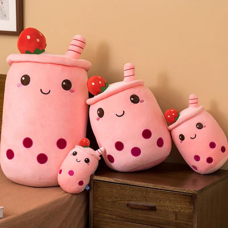 Big Collection of Bubble Tea Plush Cups - MoeMoeKyun