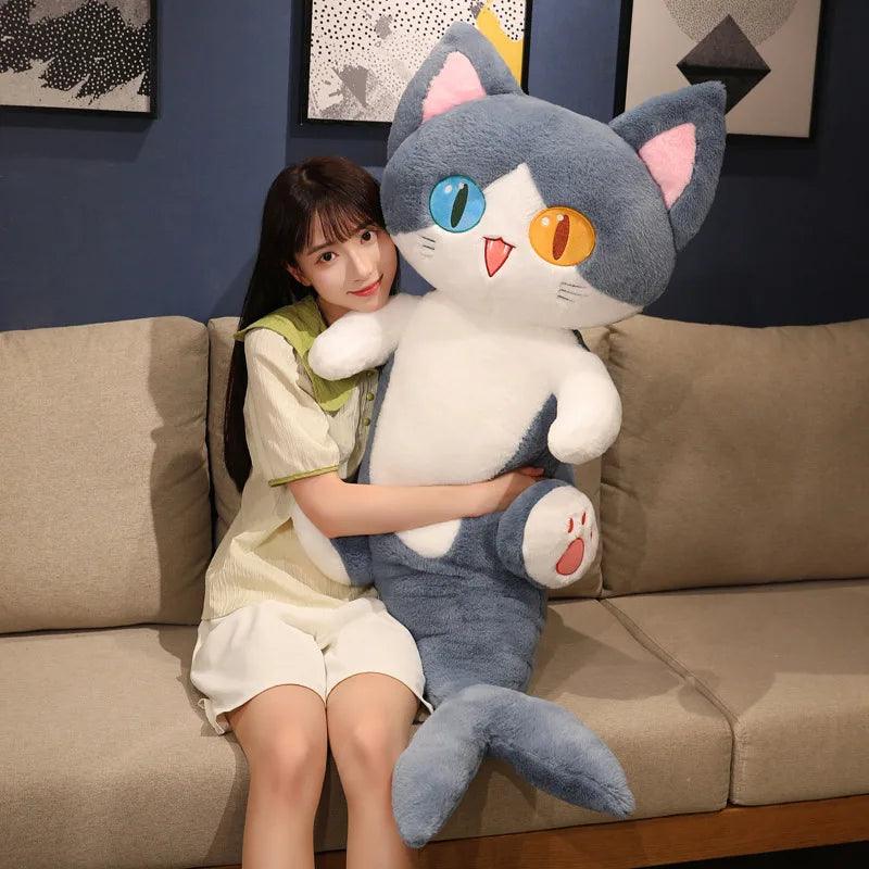 Big-Eyed Shark-Cat Plushies - MoeMoeKyun