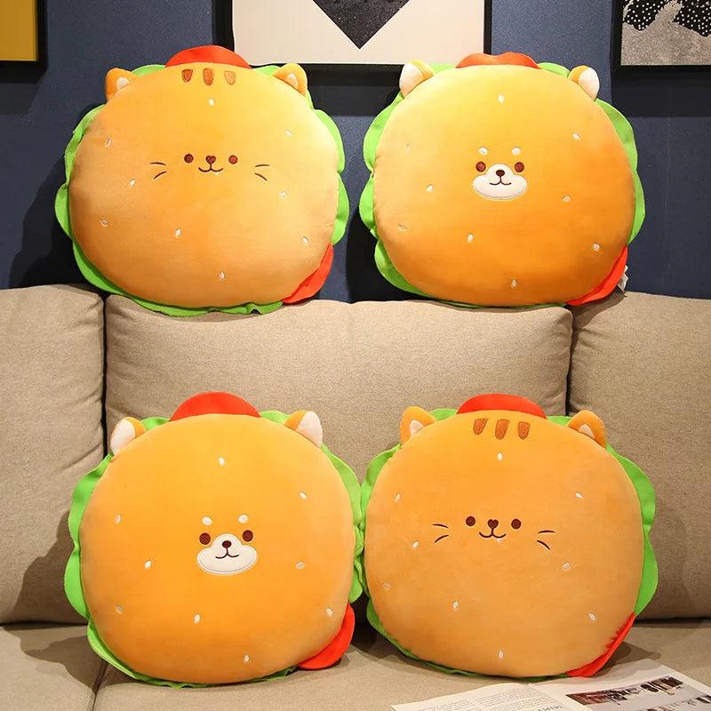 Burger Animals Pillow Plushies - MoeMoeKyun