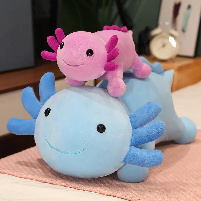 Cheerful Cuddly Axolotl Plushies - MoeMoeKyun