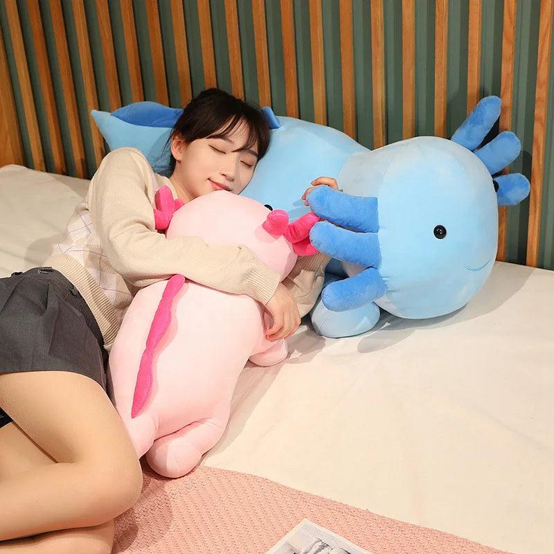 Cheerful Cuddly Axolotl Plushies - MoeMoeKyun