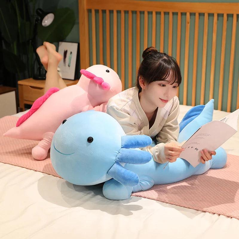 Cheerful Cuddly Axolotl Plushies - MoeMoeKyun