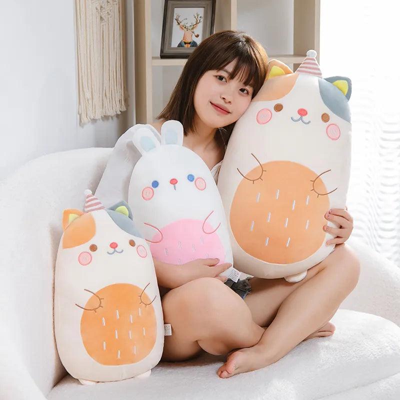 Chubby Plush Animal Collection | New - MoeMoeKyun