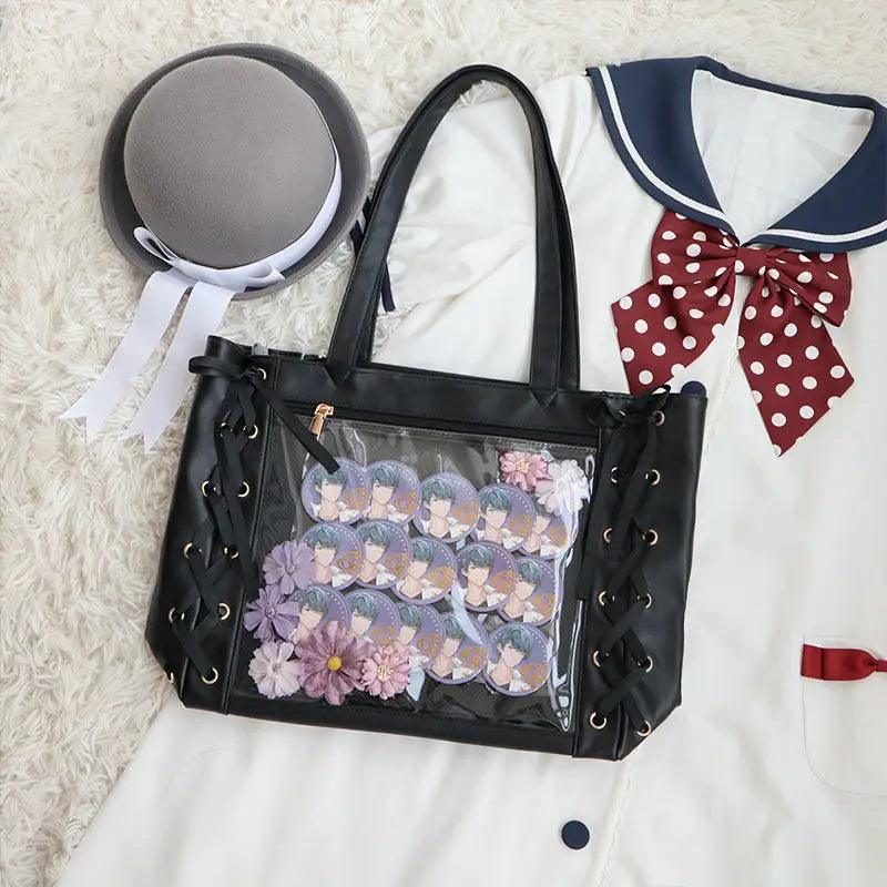 Corset Ribbon Ita Bag - MoeMoeKyun