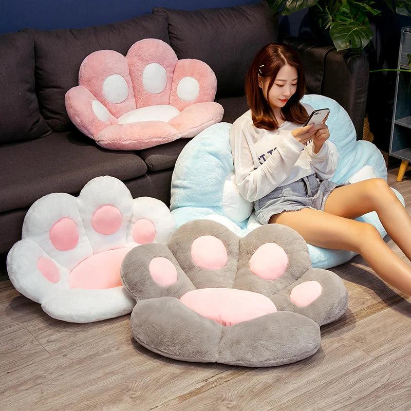 Cozy Cat Paw Shaped Pillow & Hand Warmer - MoeMoeKyun