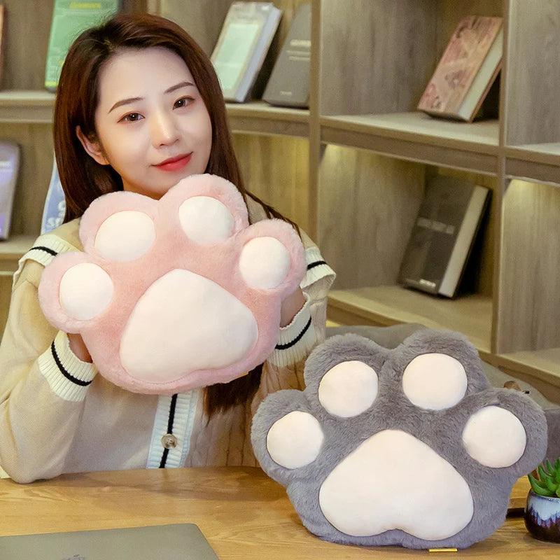 Cozy Cat Paw Shaped Pillow & Hand Warmer - MoeMoeKyun