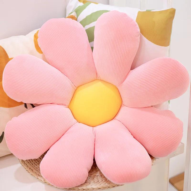 Cushy Daisy Plush Pillows - MoeMoeKyun