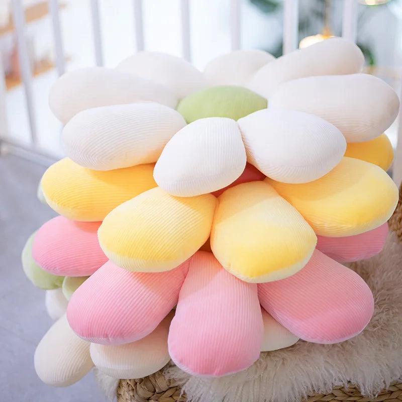 Cushy Daisy Plush Pillows - MoeMoeKyun