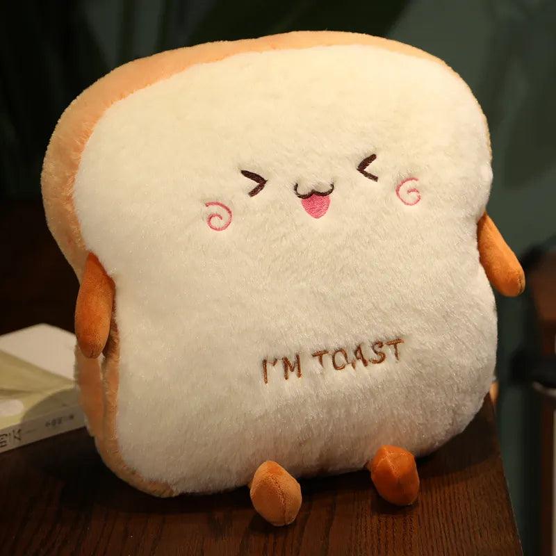 Emotional Toast Bread Plush Hand Warmer - MoeMoeKyun