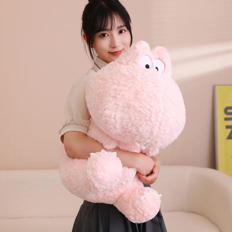 Fluffy Dinosaur Plushies In Pastel Colors | New - MoeMoeKyun