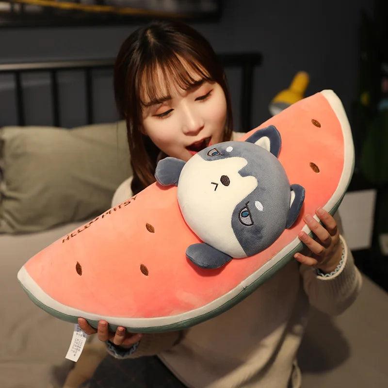 Fruity Animals in Watermelon Plushies - MoeMoeKyun