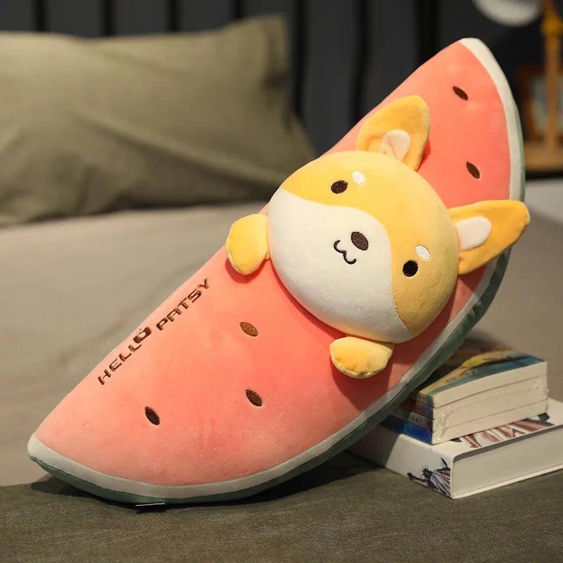 Fruity Animals in Watermelon Plushies - MoeMoeKyun