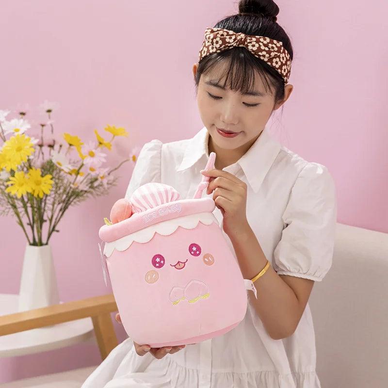 Fruity Bubble Tea Plush Toys - MoeMoeKyun